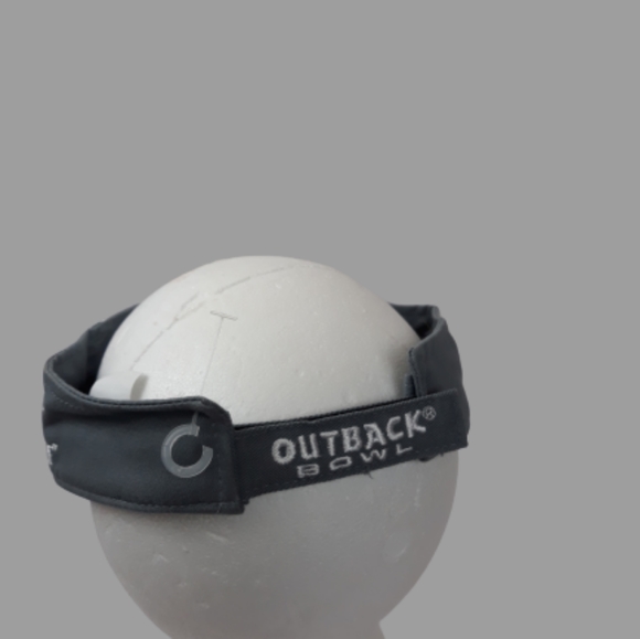 Nat SunNWT Outback Bowl 2014 Iowa vs LSU visor cap - Picture 7 of 12